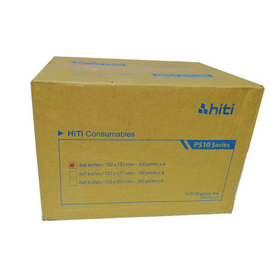 Kit d'imprimante original Hiti P510s / P510K / P510L 6x8 &quot; 152x203 mm papier photo et ruban