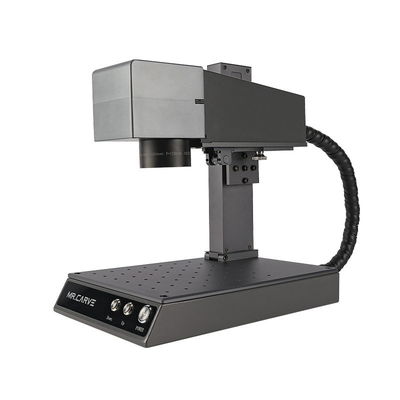 Marquage à la fibre optique de précision DAJA M1pro Machine de gravure au laser pour plaque d'immatriculation métallique