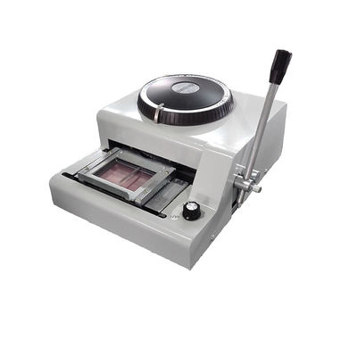 Machines de cartes à puce en plastique pour entreprises, machines à estampiller, machines à gravure pour cartes en PVC