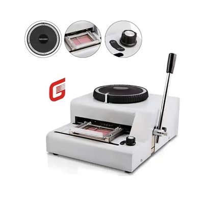 Machine à imprimer des cartes en PVC pour cartes de visite 68/72