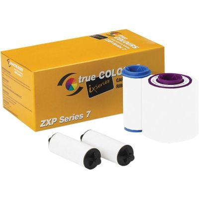 NO Private Mold Zebra YMCKO Ruban 800077-742 pour l'imprimante à cartes de la série 7 de ZXP 750 Images