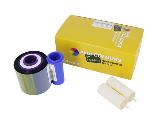 NO Private Mold Zebra YMCKO Ruban 800077-742 pour l'imprimante à cartes de la série 7 de ZXP 750 Images