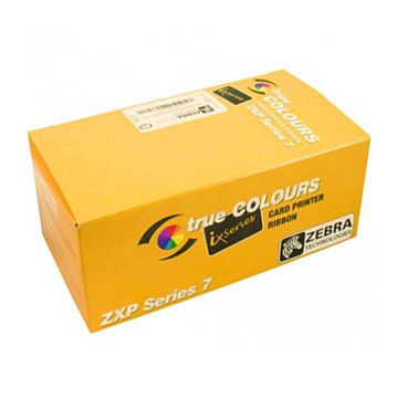 NO Private Mold Zebra YMCKO Ruban 800077-742 pour l'imprimante à cartes de la série 7 de ZXP 750 Images