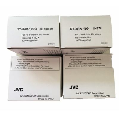 Le ruban YMCK et le film de transfert CY-3RA-100 Le choix parfait pour l'imprimante CY-340-100D