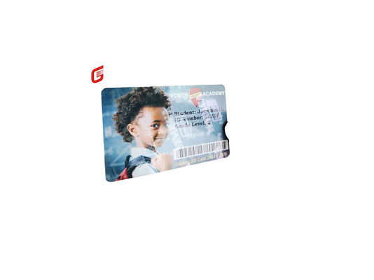 Ruban anti-contrefaçon argenté perlé pour imprimante de cartes en plastique Zebra ZC300 ZC100