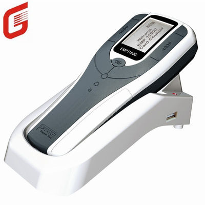 Un seul emplacement de carte Emperor Portable Transparent Smart Business ID IC Compteur de cartes en PVC