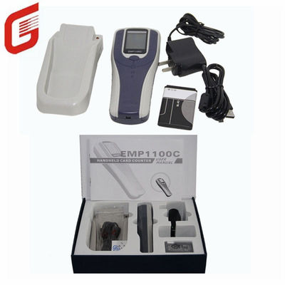 Un seul emplacement de carte Emperor Portable Transparent Smart Business ID IC Compteur de cartes en PVC