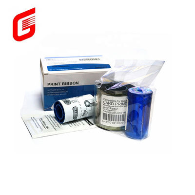 Imprimante de cartes de données compatible YMCKT ruban de couleur 535000-003 pour l'impression professionnelle