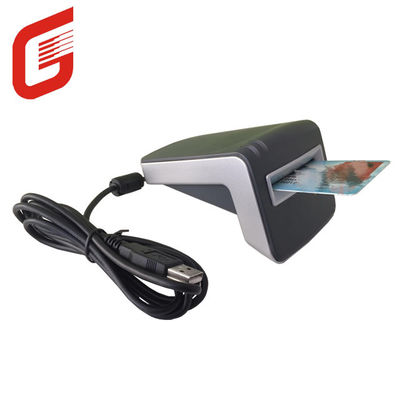 Liseur de carte IC de contact D C T6-U-I convivial avec poids de 350 g et câble USB de 1,5 M