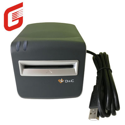 Liseur de carte IC de contact D C T6-U-I convivial avec poids de 350 g et câble USB de 1,5 M
