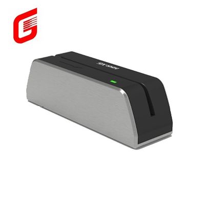Lecteur de carte USB en plastique MSR-X6 à bande magnétique avec plusieurs emplacements