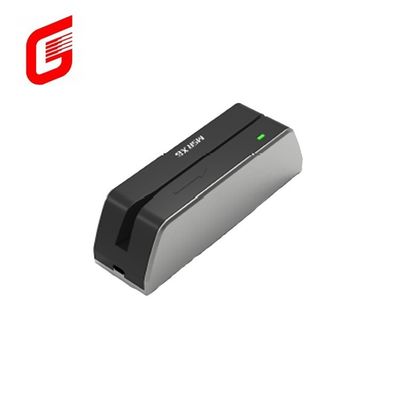 Lecteur de carte USB en plastique MSR-X6 à bande magnétique avec plusieurs emplacements
