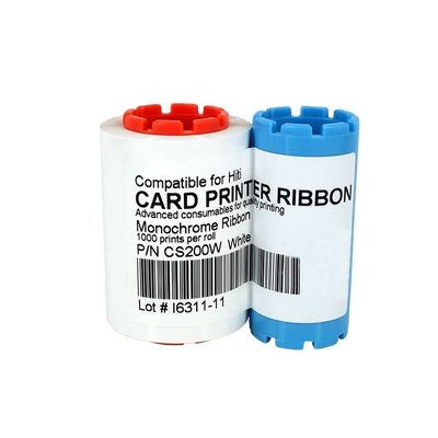 Ruban monochrome blanc compatible pour l' imprimante