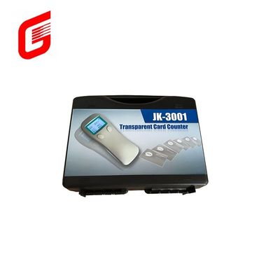 JK-3001 Compteur automatique de cartes transparentes portatif jusqu'à 0,4 mm d'épaisseur de carte