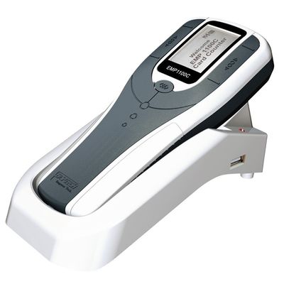 Installation externe EMP1100C Compteur de cartes en PVC portable transparent et intelligent pour les entreprises