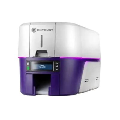 Obtenez vos cartes d'identité d'entreprise imprimées avec Entrust Sigma DS3 à double face ou à une face