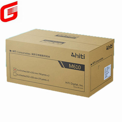 Top- Kit d'impression de papier photo et de ruban pour l'imprimante photo Hiti M610 haute performance