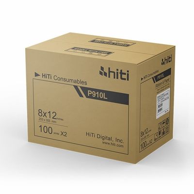 P910 Produits de consommation d'imprimante photo 8*12 Kit papier et ruban pour un résultat professionnel