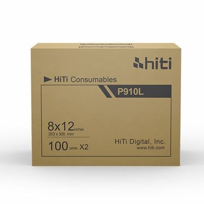 P910 Produits de consommation d'imprimante photo 8*12 Kit papier et ruban pour un résultat professionnel