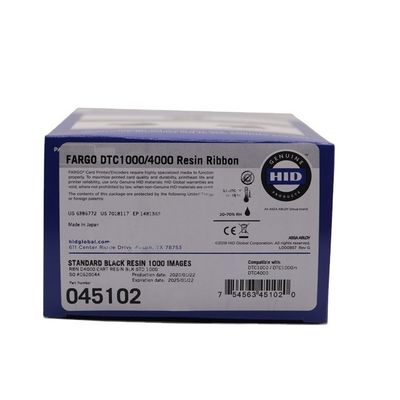 Tape noire standard pour les imprimantes DTC1000 et DTC1250e