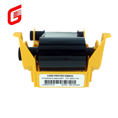 Zebra ZXP Série 3 Ruban noir 800011-101 pour 1000 imprimantes de cartes intelligentes d'entreprise en PVC