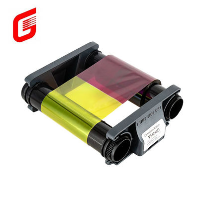 Evolis CBGR0100C Badgy100 / 200 YMCKO Ruban couleur 100 Impressions / rouleau Compatible