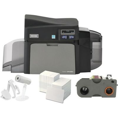 Méthode d'impression à double face / à double face HID Fargo DTC4250e Imprimante de carte d'identité 300dpi Max. Résolution