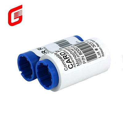 Ruban d'imprimante compatible de couleur blanche largeur 9 mm pour la machine d'impression Zebra P310I P320I