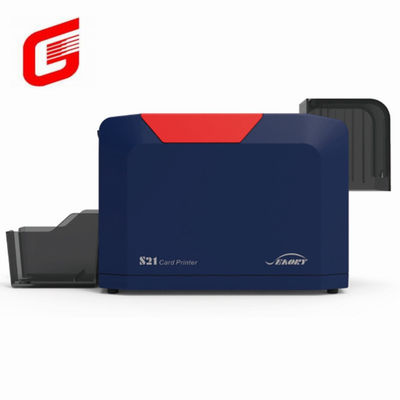 Imprimante de carte d'identité commerciale intelligente SEAORY S21 avec technologie plastique à double face Magicard