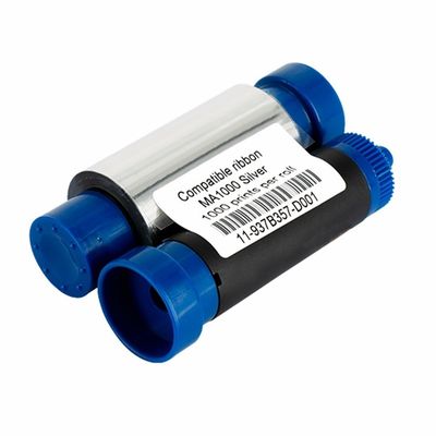 Imprimantes de cartes Pronto Compatible MA1000K-Silver Ribbon pour l'imprimante Magicard Enduro