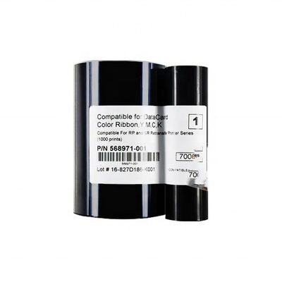 Carte de données 568971 001 ruban couleur YMCK et 568971 103 film de retransfert pour SR200 SR300 RP90 RP90
