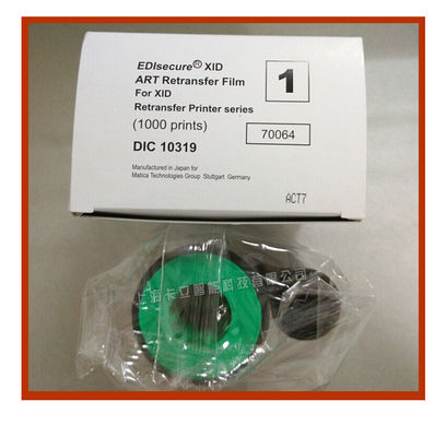 Ruban d'imprimante d'origine pour imprimante de cartes XID 8600 Ruban UV couleur DIC10313 YMCK-UV