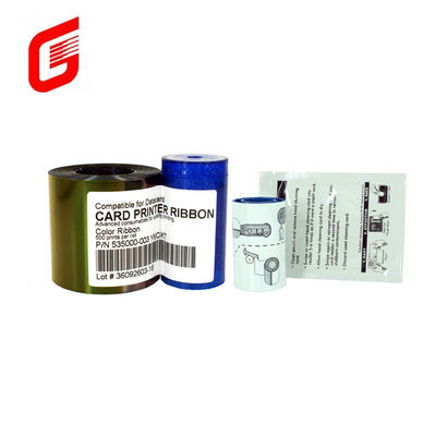 Le ruban couleur original CD800 YMCKT pour l'imprimante de cartes de données 535000-003 Largeur 9 mm