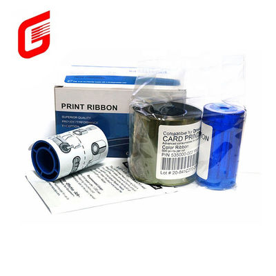 Le ruban couleur original CD800 YMCKT pour l'imprimante de cartes de données 535000-003 Largeur 9 mm