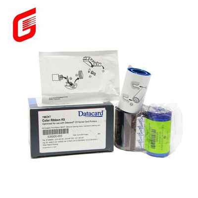 Le ruban couleur original CD800 YMCKT pour l'imprimante de cartes de données 535000-003 Largeur 9 mm