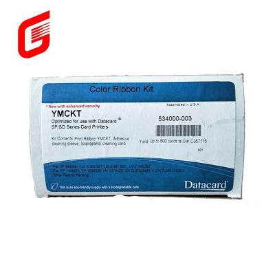 Carte de données SP55 SD260 YMCKT Ruban d'imprimante à couleur 534000-003 500 Impressions/roll et Durable
