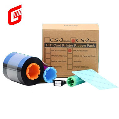CS-2 Compatible YMCKO-C6 Ruban couleur pour l'imprimante de cartes HITI CS-220e