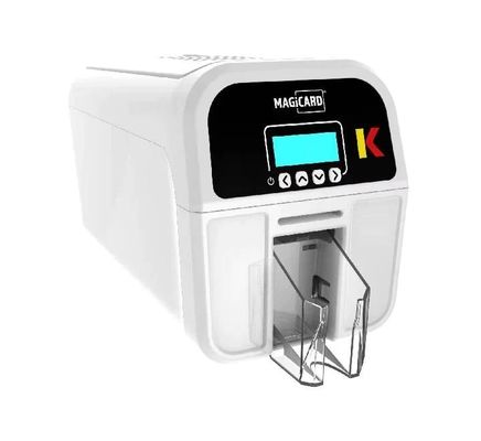 Imprimante de carte d'identité en PVC à sublimation de colorants couleur Magicard K 300dpi avec alimentation automatique de carte