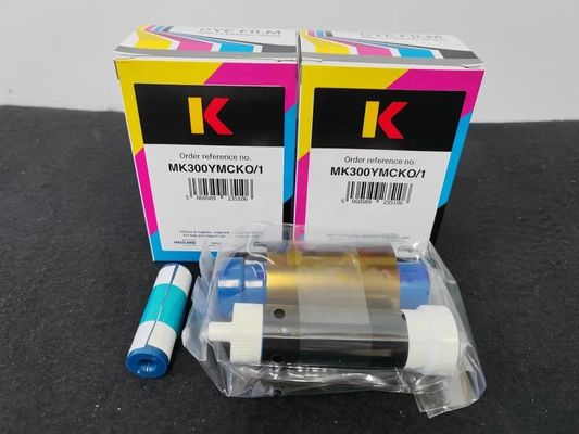 Imprimante de carte d'identité en PVC à sublimation de colorants couleur Magicard K 300dpi avec alimentation automatique de carte