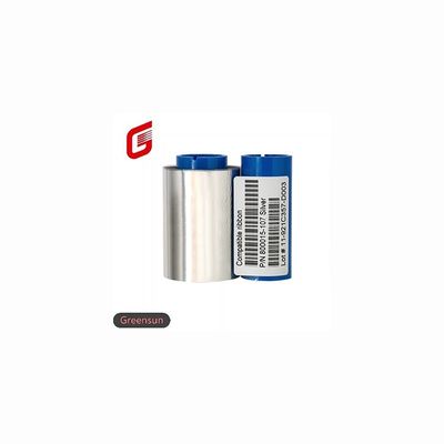 P310i P330i P430i Compatible Zèbre Ruban argenté monochrome 800015-107 pour P300C P300F P420i P520i