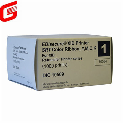 Film de retransfert DIC10539 pour imprimante Matica XID8100 YMCK ruban couleur 1000 impressions