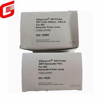 Film de retransfert DIC10539 pour imprimante Matica XID8100 YMCK ruban couleur 1000 impressions