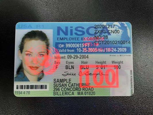 Rastre UV compatible pour l'imprimante de cartes d'identité en PVC de la série Hiti/Magicard/Evolis/Datacard/Zebra