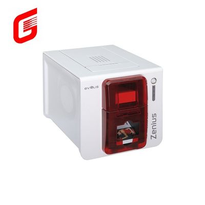 Imprimante à carte d'identité en PVC monocoque à haute vitesse couleur YMCKO Evolis Zenius pour cartes CR80