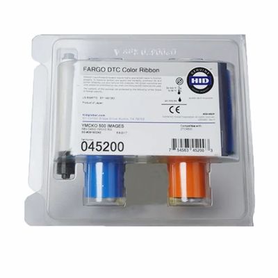 Imprimante de cartes d'identité Fargo DTC4500 Ruban YMCK Couleur 045200 pour l'impression professionnelle