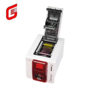 Imprimante à carte d'identité en PVC monocoque à haute vitesse couleur YMCKO Evolis Zenius pour cartes CR80