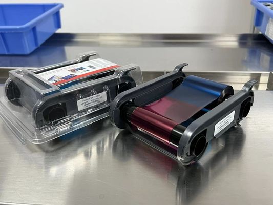 1 vitesse d'impression couleur 1 ruban YMCKO pour les solutions d'impression de cartes Evolis Primacy Zenius