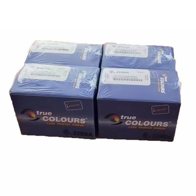 200 Capacité d'image Ruban couleur YMCKO pour imprimante de cartes en PVC Zebra P330i P430i Excellent