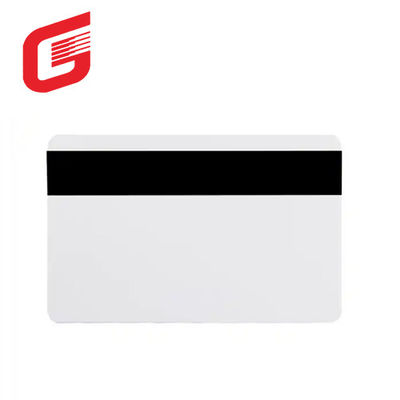 Carte à bande magnétique de haute qualité blanc jet d'encre PVC blanc Visa cartes de crédit magnétiques