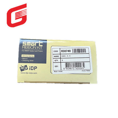 Originaux de l'usine 650740 noir Ruban Pour IDP Smart-30 50 Imprimante1200Impressions/roll